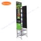 GM-DR209 Biscuit Chocolate Display Stands Powder Coated For Chips