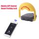 DC 12V Automatic Car Parking Lock Waterproof Remote Control Indoor / Outdoor