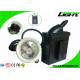 Rechargeable Underground LED Mining Light 6.6Ah 4000 Lux 1000 Battery Cycles