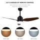Remote Control 3CCT 47Inch Iron Outdoor ABS Blade Ceiling Fan For Home Office
