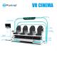 Shopping Mall Use 9D Cinema Simulator With Real Auditory Experience