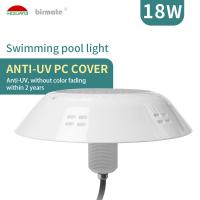 2M VDE Rubber Thread Waterproof Pool Lights 1500LM ABS Swimming Pool Lights