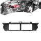 Womala Radiator Support Air Duct 31383991 for XC60 XC90 S90 V90 Models