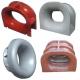 JIS F 2017-82 Ship Mooring Equipment Marine Casting Steel Panama Chock Bulwark Mounted / Deck Type