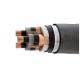 Lightweight Armored High Voltage Cable 3 Core With Bare Earth Copper Conductor
