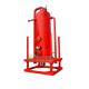 1200mm Drilling Solids Fluids Mud Gas Separator / High Capacity Gas Buster Oilfield