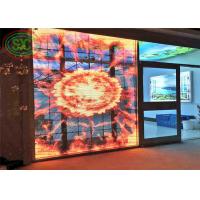 Light Weight Aluminumn Frame SMD1921 Transparent LED Screen transparent led curtain display