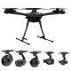 HXF600 10KM 20KM 30KM Ultra Long Range Drones With Camera Pod Android System