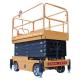 500KG 14M Mobile Aerial Work Platform , Hydraulic Electric Scissor Lift Platform