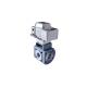 Stainless Steel Electric Actuated Ball Valve For Diverging Converging