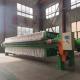 PLC Control Chamber Filter Press Closely Arranged Plates For Granite Cutting Slurry