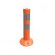 18 PU Safety Road Divider Post Reflective Spring Post