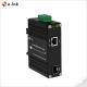 EN55022 Standard Mini Industrial PoE Switch DIN Rail Type Media Converter