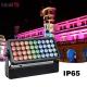 Outdoor 40*10W RGBW LED City Color Light Beam Wash Strobe Effect Waterproof Wall Washer Flood Lights IP65 DMX512 Control Mode