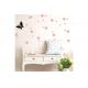 Eco Removable Flower And Butterfly Wall Stickers