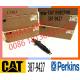 CAT E330D E336D Excavator C9 Diesel Engine Fuel Injector 235-2888 236-0962 387-9427 For Excavator Parts