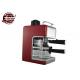 Glass Jug Home Espresso Machine , 3.5 Bar Steam Cappuccino Espresso Coffee Machine