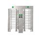Electric 180 Degree Full Body Turnstiles Indoor Face Recognize Scanner Rotate Barreiras Solution