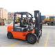 4 Ton Balance Weight Type Diesel Forklift Truck With 3M Lifting Height Wholly Integrated Frame
