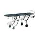 Multi - level Aluminum Alloy Funeral Stretcher Trolley With Wide Rubber Castors