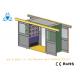Cargo CleanRoom Air Shower With Width 1600mm Automatic Double - Leaf Sliding Doors