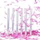 Tubes Flame Retardant Paper Pink Confetti Wands