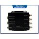 2-ch Bidirectional 12G-SDI Fiber Extender and Converter with 4 core optic cables