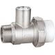 1107 Nickel Plated Magnetic Lockable Ball Valve Male Threaded End 3/4, 1, 1-1/4 x Flexible PP-R pipe End 25, 32, 40