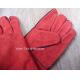 High quality 14 Red color Cow Split Welding Gloves/Safety Gloves / Working Gloves
