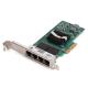 Femrice 10/100/1000Mbps Quad Port RJ45 Slots Ethernet Server Adapter Intel I350 Gigabit Controller Server Network Cards