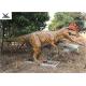 Realistic Silicone Life Size Model Dinosaurs , Forest Dinosaur Garden Ornaments