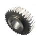 M1 Hardened Cylindrical Worm Gear 40Cr Crane Spare Parts For Crane Gearbox