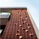 800 Centigrade Heat Insulation Red Terracotta Breeze View Clay Building Block For Modern Decorative Exterior Wall View