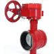 Water Grooved Butterfly Valve with High Capacity and 20000 Pc/month Capacity