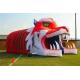 Giant Inflatable Tiger Tunnel, Infaltable Tunnel For Outdoor Advertising