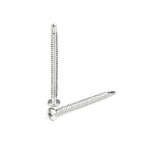 ZINC Finish Phillips Cross Recess Pan Head Stainless Steel Self Drilling Tapping Screw