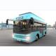 16 Seater Pure Electric City Transport Bus 6.6 Meter Left Steering With Air Conditioner