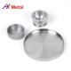 W1 W2 Tungsten Crucible Tungsten Melting Pot Alkali Washing Lathing Surface
