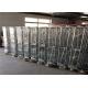 SS Material Laundry Trolley Cart 1200*800*800mm Foldable Space Saving Rust Proof