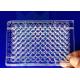 Polishing Clear SIO2 Precision Glass Machining Quartz Glass Plate With Hole