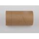 Brown High Grade Paper Cans Packaging Empty Kraft Paper Cylinder Containers For Craft