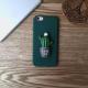 Hard PC DIY Green Cactus Potted Plant Pasted Cell Phone Case Cover For iPhone 6 6s Plus