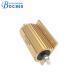 RX24 250W 10ΩJ Gold Aluminum Housed Wirewound Power Resistor With Screw Terminals