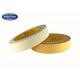 150mic Thickness Paper Masking Tape 80 Degree Temperature White Beige Color