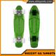 CE approved 4 wheels  22 transparent skateboard for wholesale