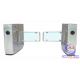 Semi Automatic Control Passager Security Pedestrian Swing Barrier RS485 / TCP / IP Interface