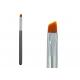 Essential Pony Hair Eye Brow Brush / Flat Top Makeup Brush For Beauty