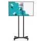 125W LCD Commercial Digital Signage Displays Metal Free Standing Digital Screen