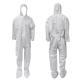 OEM EN13485 Type 6 Ppe Kit Chemical Disposable Coverall Waterproof