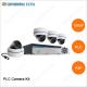 1080p HD ir dome power line communication camera security system for home